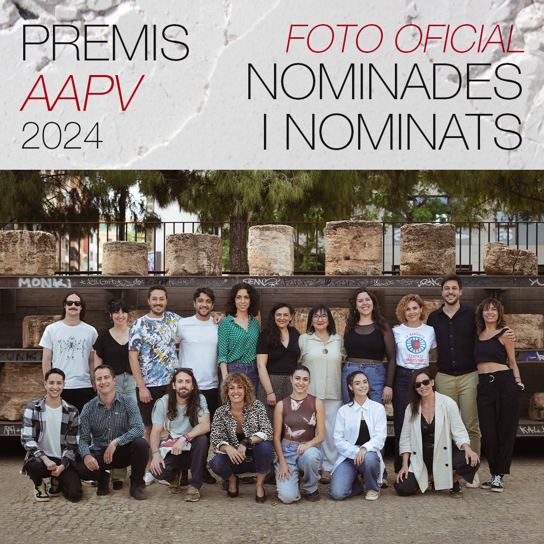 Un any més, des del Teatre Principal de València, À Punt retransmet en directe la gala de les actrius i actors valencians de l'<a href="/AAPV1/">AAPV</a>.

📌 Dilluns 3 de juny, 22 h. 

🏅 El Premi Narcís d’enguany és per a Pilar Martínez.
👇 Ací, gran part dels nominats i nominades als #AAPV2024.