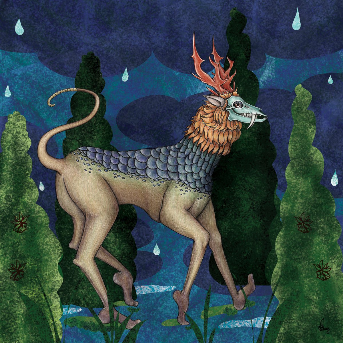 madcherry33's tweet photo. @EpikNFT Dragon Deer https://t.co/qRElIgnZth