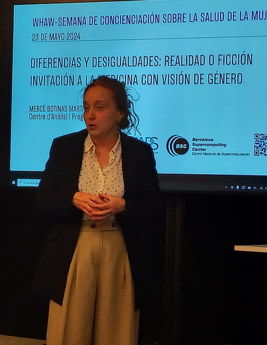 Bioinfo4women's tweet photo. Podéis recuperar el mangífico webinario inaugural #WHAW realizado por Mercè Botinas i Martí del @Caps_RedCaps en el que nos hace una invitación a la medicina con visión de género.

📺https://t.co/eUw1gSU67G

#SaludMujer https://t.co/Aqnh1YSIQo