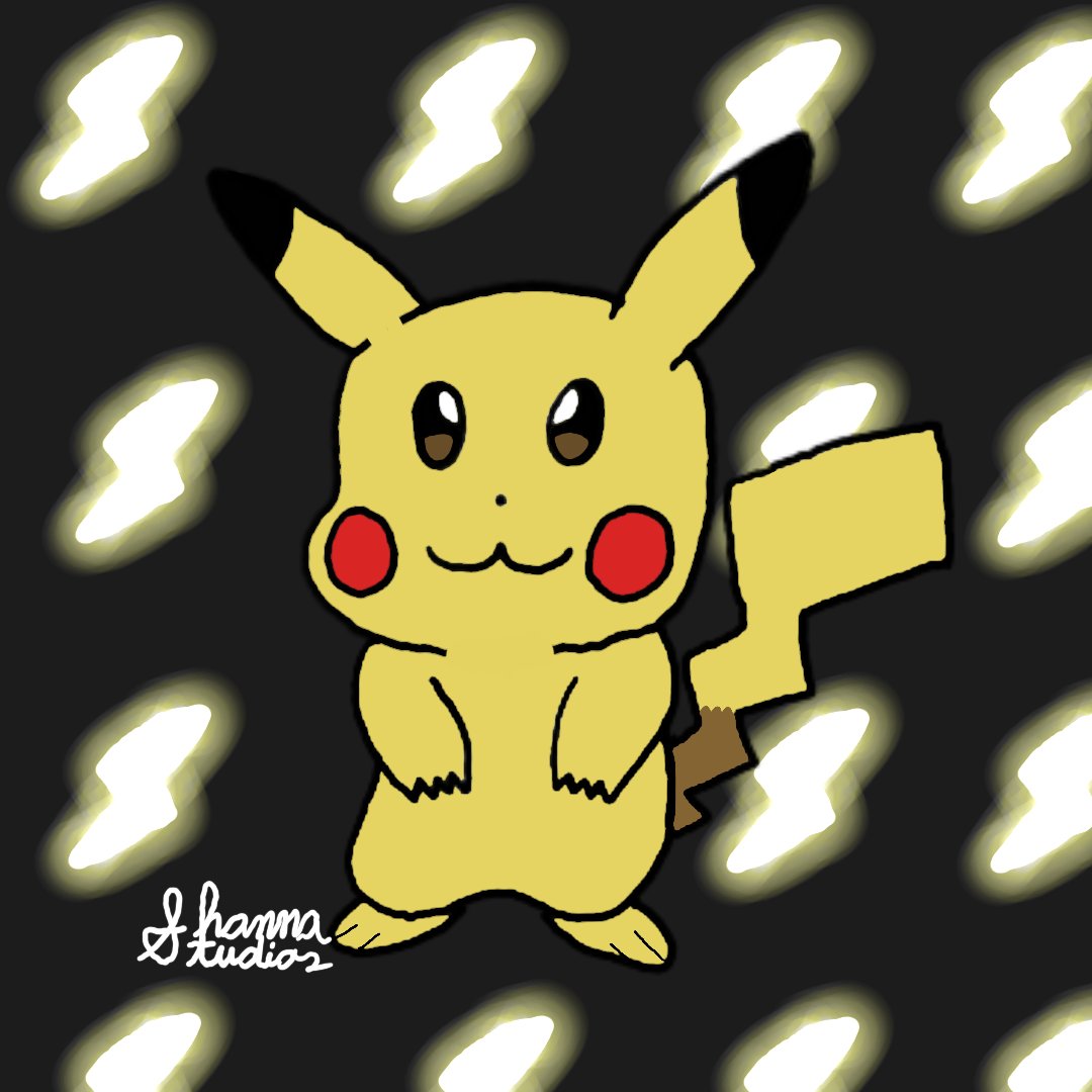 Since I recently turned 25, I thought it was finally time I drew Pokédex number 025, Pikachu! #Pokemon