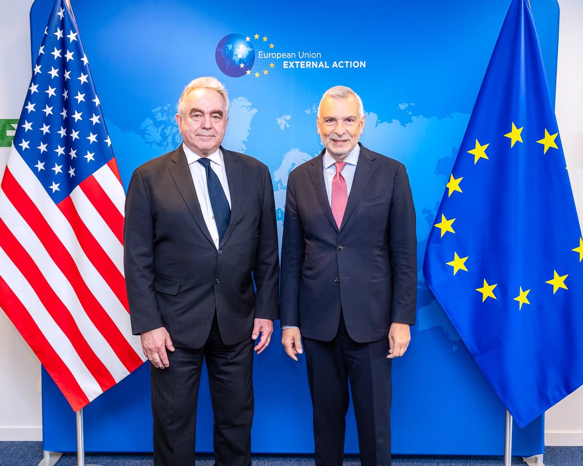 Good to talk with @EEAS_SecGen Sannino about U.S.-EU collaboration on Ukraine, challenges and opportunities in the Indo-Pacific, and ways we can work together to boost trade and jobs for both Americans and Europeans.