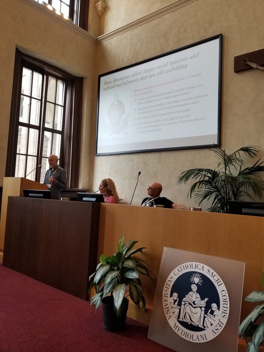 What is the role of commercial brands in cultural conversations? Asked by <a href="/Kozinets/">Robert V. Kozinets</a> <a href="/LenaCavusoglu/">Lena Çavuşoğlu</a> and Russ Belk at #NETNOCON24