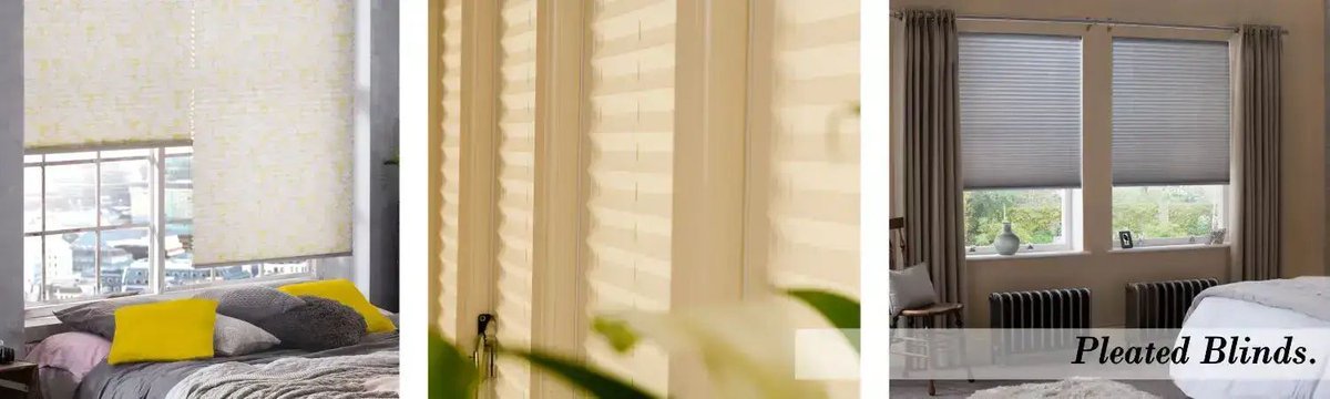 Upgrade your home shading with Appeal's #PleatedBlinds! Timeless elegance meets modern convenience with ULTRA®'s smart motorised operation & Perma-Pleat technology. 

Contact our experts for the perfect solution for your home: buff.ly/3WXpfao

#Glevum #WindowBlinds