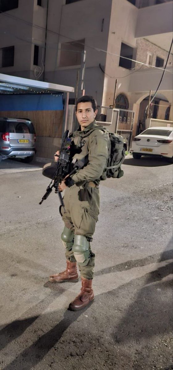 Baruch Dayan HaEmet This was 20 year old Staff Staff Sgt. Diego Shvisha Harsaj of the Kfir Brigade’s Nahshon Battalion from Tel Zion who died of his wounds from the terrorist car ramming attack last night May his memory be for a blessing.