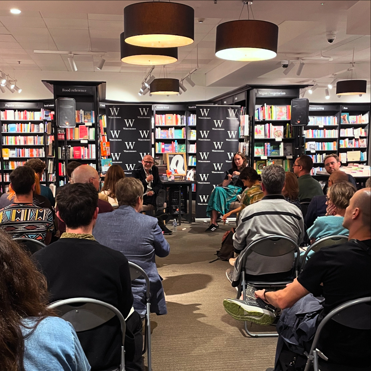 "I didn't think I'd live to see the book published." - Graham Caveney

A special event last night at <a href="/WaterstonesTraf/">Waterstones Trafalgar Sq.</a>, launching THE BODY IN THE LIBRARY, Graham's new memoir. He was in conversation with <a href="/octaviabright_/">octavia bright</a> and they talked about cancer, books and so much more.
