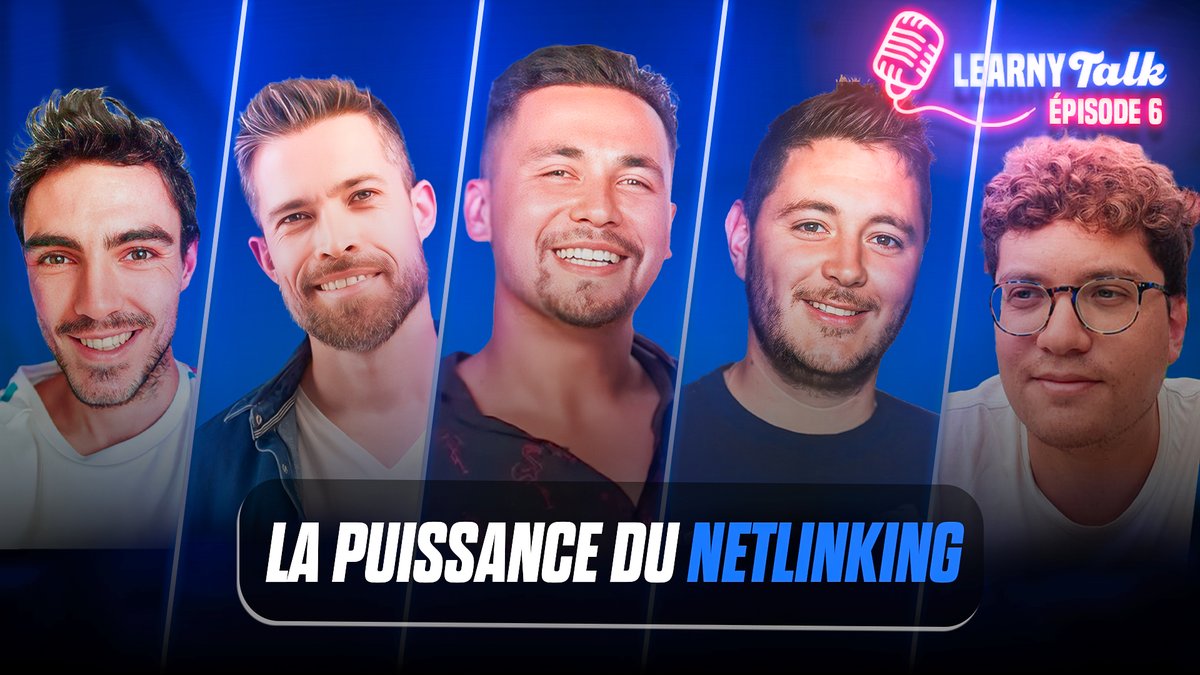 🚀 Nouvel épisode de #LearnyTalk : Netlinking SEO !

GUIDE Complet Pour être RAPIDEMENT 1ER sur GOOGLE avec 12 experts ! 🥇

(Épisode final de la saison 1)

👉 Voir l'épisode 6 : youtube.com/watch?v=qbo7nT…