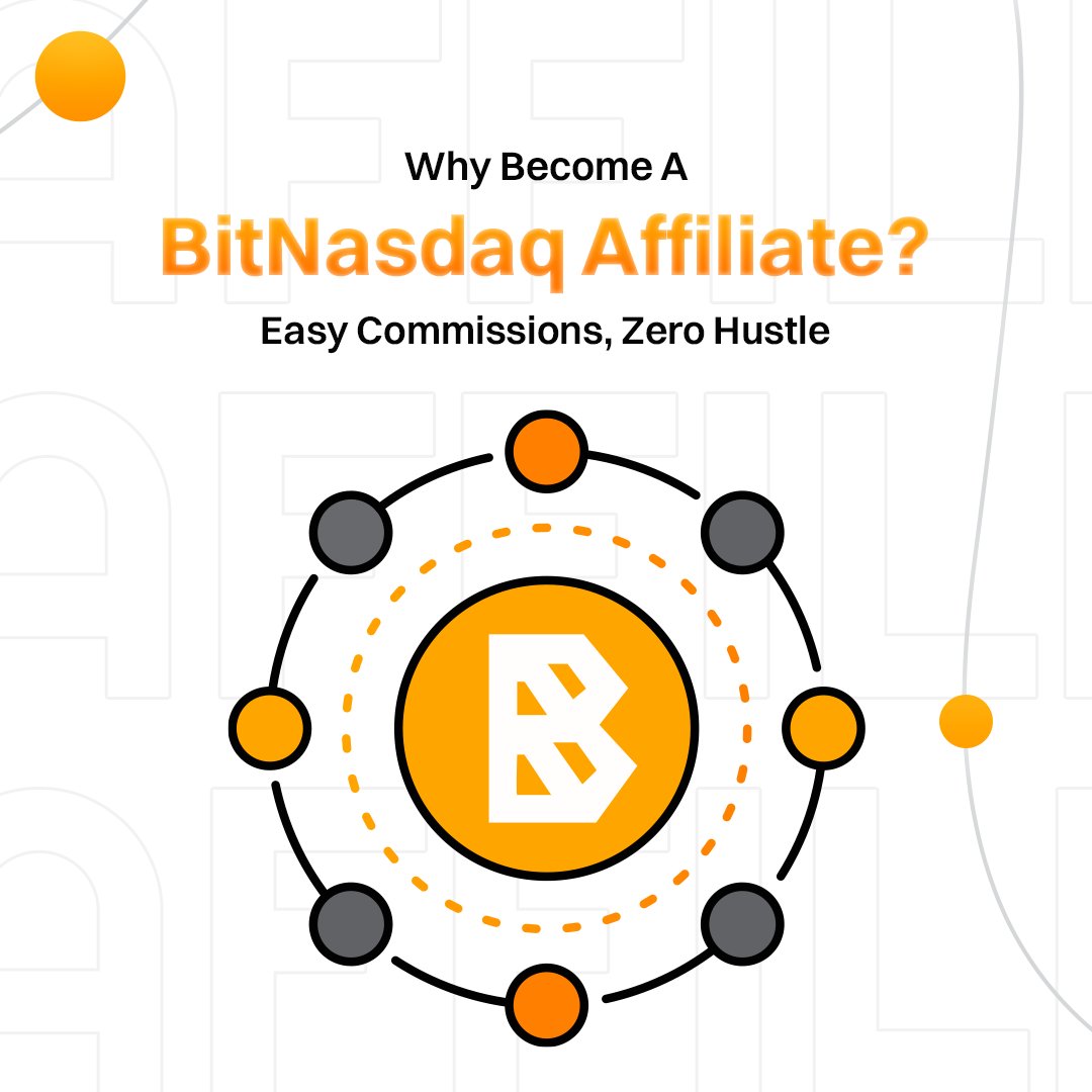 Zero hustling, and up to 50% commission. 🤑
Now that is what we call the BitNasdaq Affiliate Program! 🔥

🔗 The BitNasdaq Affiliate Program here: bitnasdaq.com/affiliate-prog…

#bitnasdaq #bnq #BitNasdaq #BNQ #affiliateplan #agentplan #affiliateprogram #agentprogram #cryptocommission