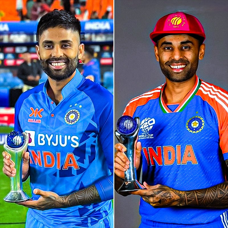 Suryakumar Yadav is the only cricketer to have won the ICC T20I Cricketer of the Year award twice 🙌

📸: CricTracker

#SuryakumarYadav #India #Cricket