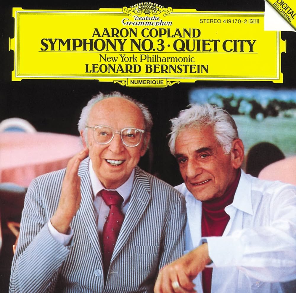 One of my #atf this morning for the @Symphony_Hall #Channel78 @SIRIUSXM countdown replay. Enjoy @nyphil and @LennyBernstein play Aaron Copland’s Third Symphony.