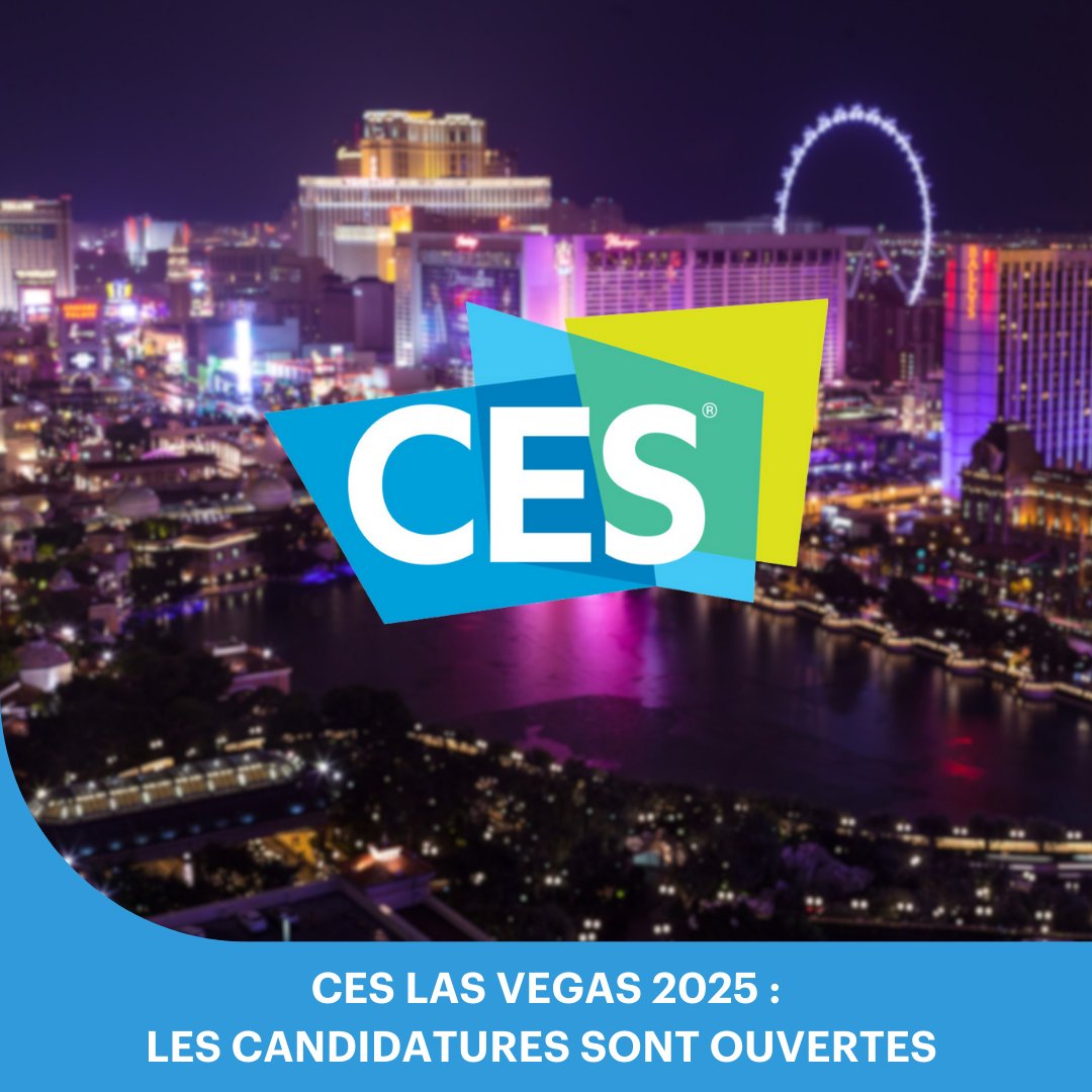 📅 Le @CES Las Vegas se tiendra du 7 au 10 janvier 2025. Vous êtes une entreprise d’Auvergne-Rhône-Alpes et vous souhaitez présenter votre innovation technologique/numérique ? Postulez pour exposer sur le pavillon de la Région (jusqu’au 12/07 à 12h). 👉 auvergnerhonealpes.fr/actualites/ces…