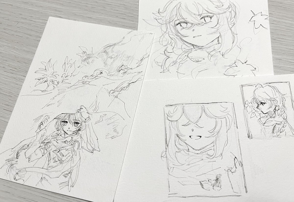 tio00o's tweet photo. 去年こういうのも描いたんだ、、 https://t.co/zKa4Fgte5N