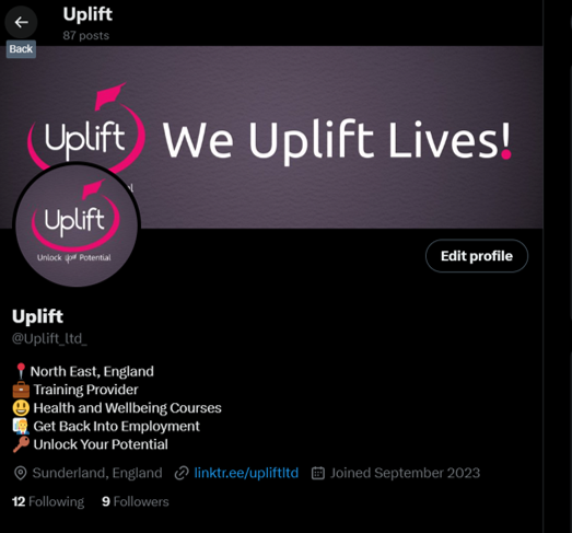 Make sure you are following our new account <a href="/Uplift_ltd_/">Uplift</a> since we are no longer posting on this one 👍

#follow #followers #followus