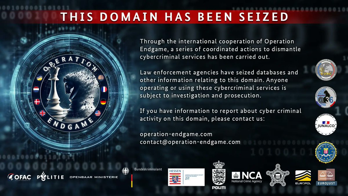 sky31337's tweet photo. ‼️🔈In a global operation against #Dropper #malware ecosystem including #IcedID, #SystemBC, #Pikabot, #Bumblebee, #Trickbot and #SmokeLoader, 
an international collaboration has taken massive action. 

https://t.co/gS4sElVfit

https://t.co/NS9OCxxaLa https://t.co/Mjkh31CKxM