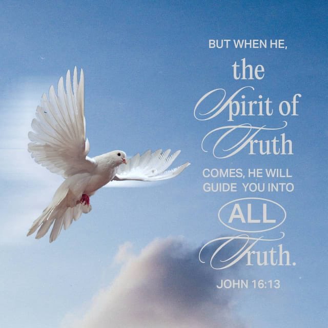 RSCOGIC's tweet photo. #ThankfulThursday “However, when He, the Spirit of truth, has come, He will guide you into all truth; for He will not speak on His own authority, but whatever He hears He will speak; and He will tell you things to come.” John 16:13 (NKJV) https://t.co/fBvZDrdzcN