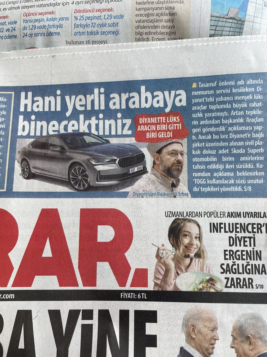 Hiçbir zaman haber kıskançlığı yapmadık, haberleri paylaştık, başka kurumlarla paylaşılmasını engellemedik. Ancak takla bile attırma ihtiyacı duymadan, kaynak gösterilmeden haberlerimizin kullanılmasına, emeğimize saygı duyulmamasına tahammül etmemiz de beklenmesin. @KararHaber