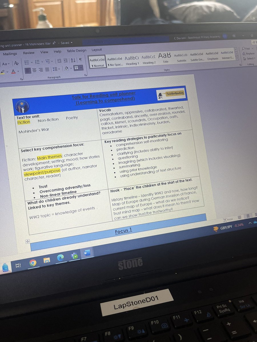 MissDavison3's tweet photo. Planning reading AND writing this next half term!! Back in my happy place 😍 #wholeclassreading #writing https://t.co/Bwzj0l9Znt