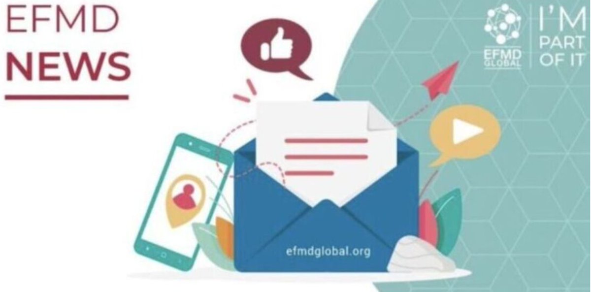 EFMDNews's tweet photo. 📫#EFMDnews is out now! See our latest updates on:
📩#EFMDeip
📩#EFMDextrel
📩#EFMDmba
📩#EFMDequis
📩#EFMDBSIS
📩#EFMDannual
🆓 Read our newsletter, out now:
╰┈➤https://t.co/8hSwv5hsxe
🌐Subscribe for free to receive future editions!
╰┈➤https://t.co/ikOOHzoOet https://t.co/4Fedg7LYHL