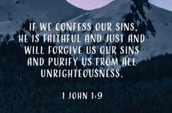 MachiaBenson's tweet photo. God is faithful and just .He is a  loving,forgiving and purifying God .He doesn't just forgive our sins when we confess them to him ; He has atoned for them through Christ- because He is just;He cuts no corners.He also purifies from all unrighteousness through the same blood . https://t.co/8FTe3iuprh