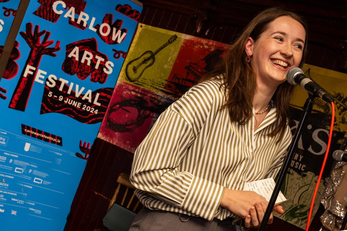 #ThrowbackThursday RWD Choreographer <a href="/roisinaw/">Roisin Whelan</a>  at the <a href="/CarlowArts/">Carlow Arts Festival</a> festival launch a few weeks back.

10 days until the premiere of 'Íomhá': a series of FREE outdoor pop-up performances fit for all ages showing on a cycle from 1-6pm on 9 JUN.

📸: Patrick Bramley/ULAB Studios