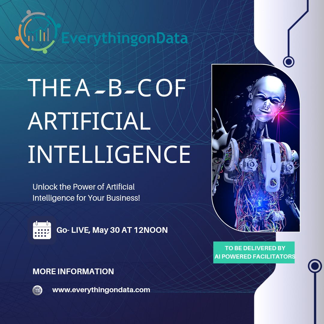 FREE 13mins Intro course on AI covering the following topics: 
Introduction to AI and Uses in industries
Difference between AI, Machine Learning, Deep Learning, and Gen AI.
Gen AI opportunities
Risk, concerns of AI and how to mitigate 
Enroll now via link
everythingondata.com/courses/the-a-…