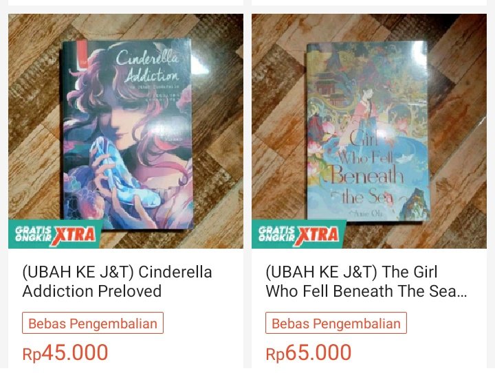 amazekai's tweet photo. Haloo! aku kembalii :D
Aku mau jualin beberapa novelkuu,  rata-rata masih good condi!

Judul :
- The Song of Achilles 
- Kita Pergi Hari Ini
- Cinderella Addiction
- The Girl Who Fell Beneath The Sea 

((link co di rep))
tanya-tanya di 🍊 yapp

wts wtb novel buku preloved https://t.co/BMuai6ssqE