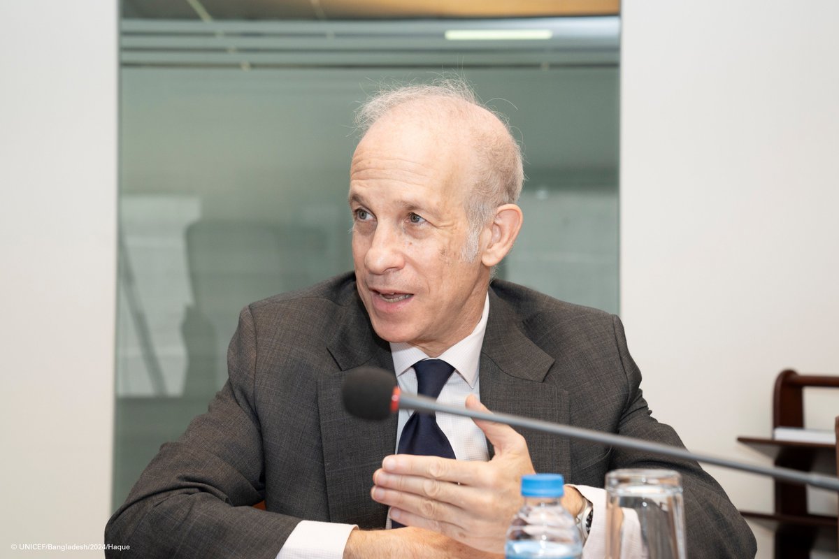 "UNICEF is proud to collaborate with BBS to conduct the next round of the MICS, a critical source of data on the fulfilment of rights and wellbeing of children in this country,” says Sheldon Yett, UNICEF Representative to Bangladesh in the event.