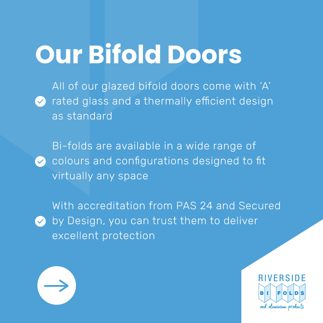 RiversideBifold's tweet photo. Did you know?  

We are called Riverside Bifolds for a reason.  

 We are proud to be industry experts when it comes to Bifold Doors. 

Swipe across to find out more about our Bifold Doors and visit the website for more info - https://t.co/4W2in65Ygu https://t.co/v9UJ979Jbk