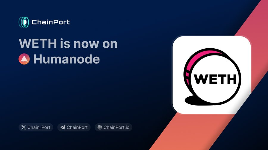 Definews_Info's tweet photo. 🧭 Bridging $WETH from @Etereum to @humanode_io is now possible via @chain_port
🧭 With #ChainPort, anyone can port tokens to other blockchains safely and efficiently
🔽 VISIT
https://t.co/UORGooKnDU
#Definews https://t.co/EcqsItusmU