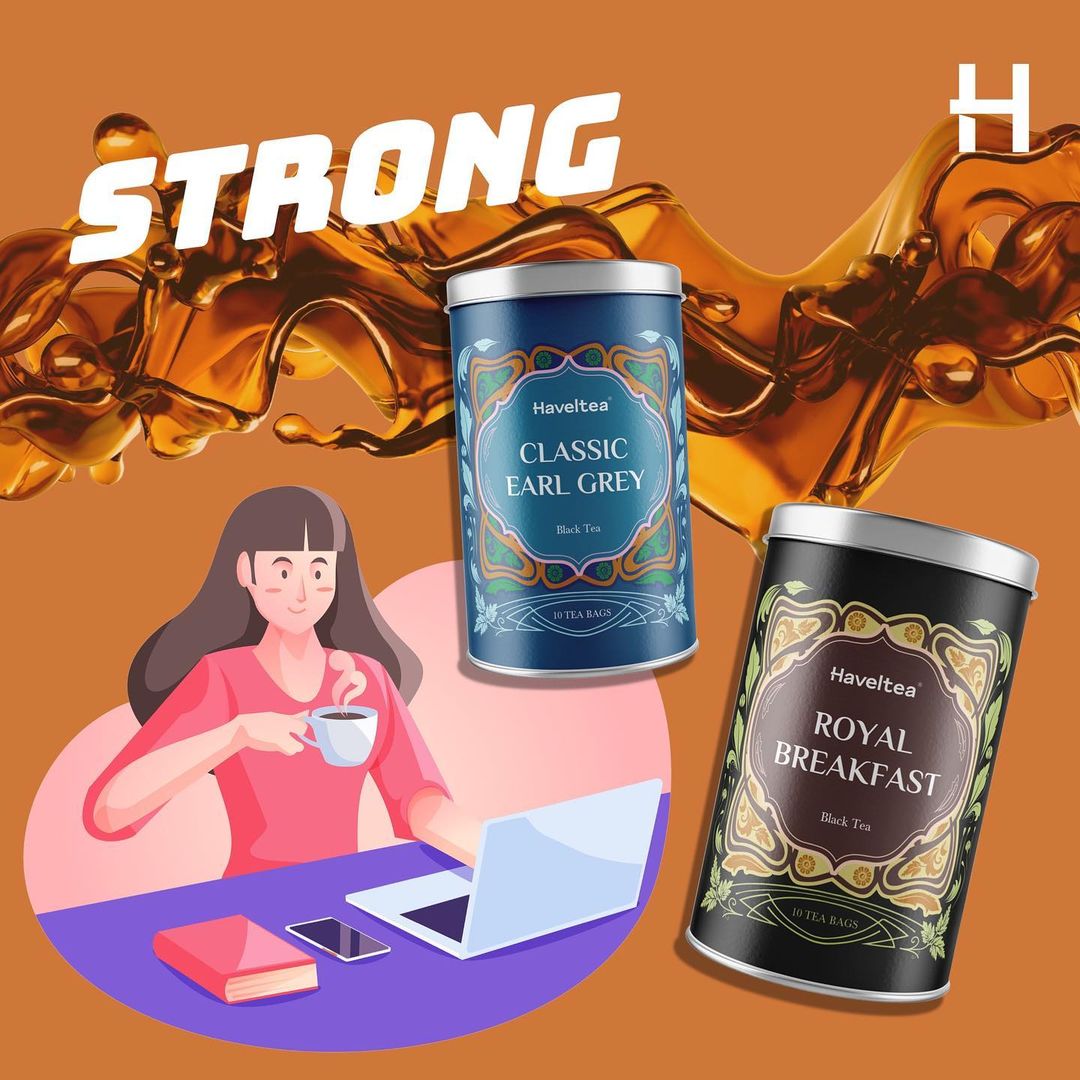 haveltea's tweet photo. Yang mau kerjanya lebih semangat, cobain teh ini dulu..

Ini tuh teh Strong dari Haveltea💪

Menarik kan? Bisa bikin semangat, soalnya ada caffein di dalam tehnya👀. Join the fun!😉

#Haveltea #Strongtea https://t.co/nCjZkq0eq7