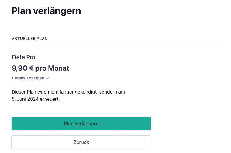 JMunst's tweet photo. @FieteAi Ich bekomme jährlich nicht als Option - habe jetzt schon zwei Mal gekündigt, kann aber nur monatlich verlängern, eine Option auf jährlich kommt nicht. https://t.co/35mtOkhP5p
