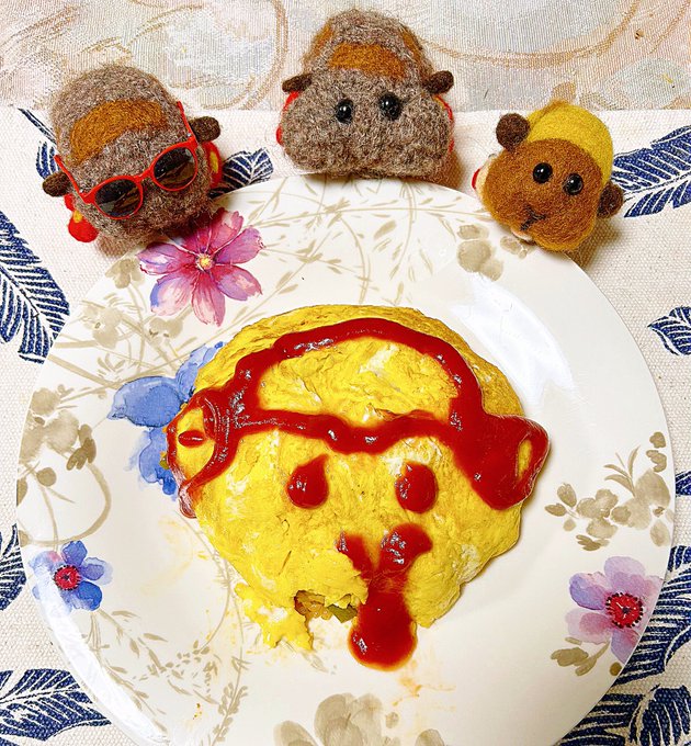 「omurice plate」 illustration images(Latest)