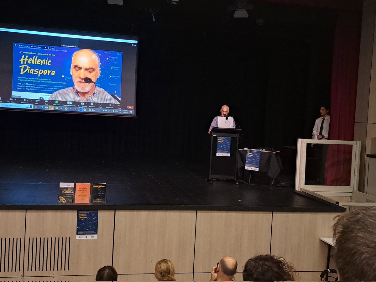 LTA_NT's tweet image. Congratulations Associate Professor George Frazis on the release of Volume 3 of Perspectives on the Hellenic Diaspora and on the opening of the 4th International Conference on the Hellenic Diaspora. @CDU_FAS