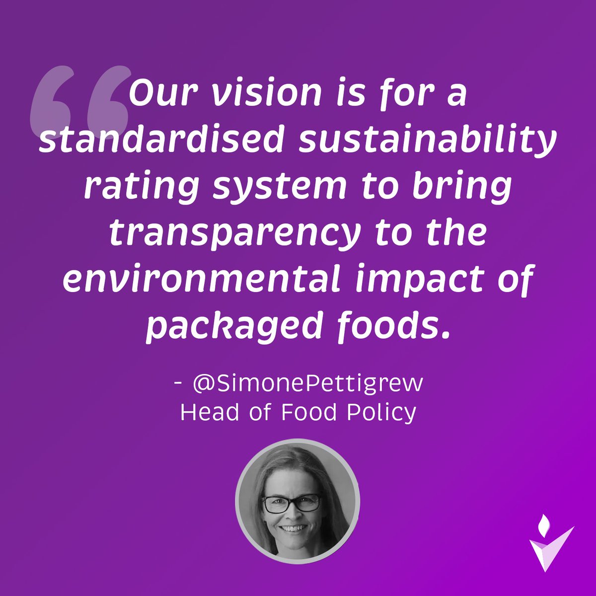 Approximately one-third of global greenhouse gas emissions are attributed to the food and agriculture sector. Find out what we're doing to help consumers make informed and sustainable food choices for a healthier future: buff.ly/4bUFucl