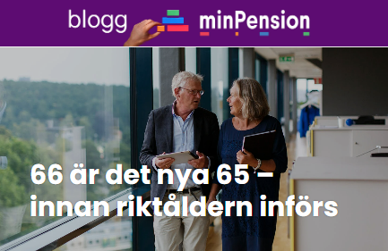 I Sverige finns det ingen formell pensionsålder, vilket betyder att det inte finns en lagstadgad ålder vid vilken man måste gå i pension. Samtidigt finns det åldersgränser som har stor betydelse för när många börjar lyfta sin pension. Läs mer: blogg.minpension.se/2024/05/30/66-…