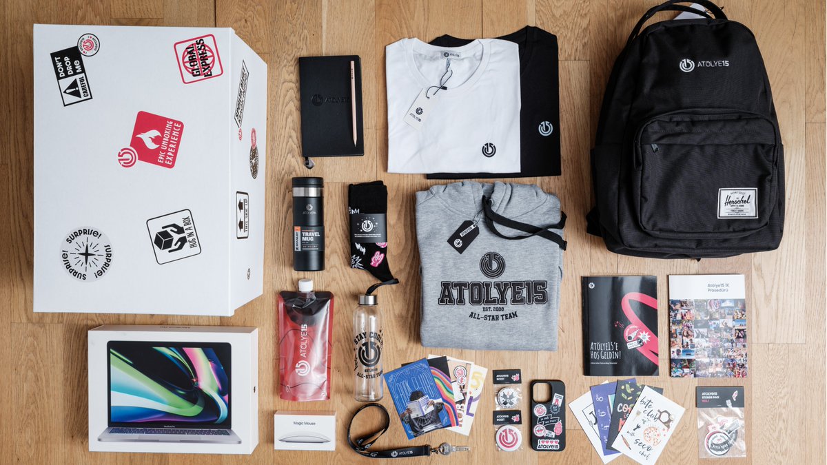 To all the promising Node.js talents out there, come and claim your swag kit! 🎁 It's the beginning of something great - apply now! 👇 #atolye15 atolye15.com/career