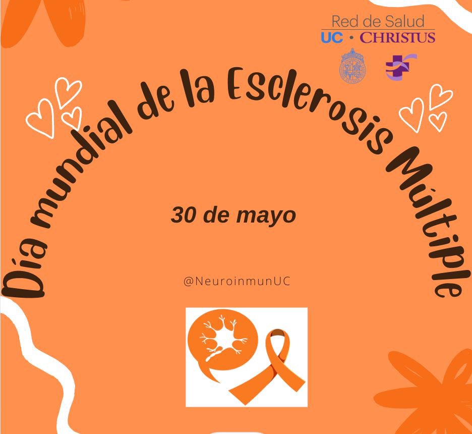 Today we commemorate #WorldMultipleSclerosisDay. Let's support the over 4,000 affected in Chile with empathy. #TogetherAgainstMS #MultipleSclerosis
