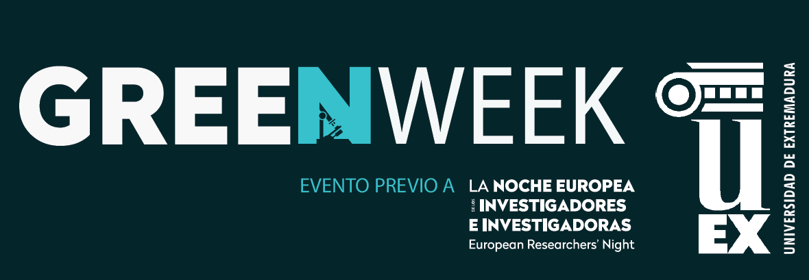 UExDivulga's tweet photo. #GREENWEEKG9 Cáceres
🗓4/junio/18h en Espacio UEx (antiguo ILM) 

🗣 Charlas y debate con investigadores de @infovetcaceres y @EPCC_Unex 
- Jesús Díaz
- Mª José Arevalo
- Aurora Cuarteto
- Santiago Fernández 
- Antonio Gordillo 
- Roberto Díaz (@MuseoHAlvear) https://t.co/l6W3stS20K