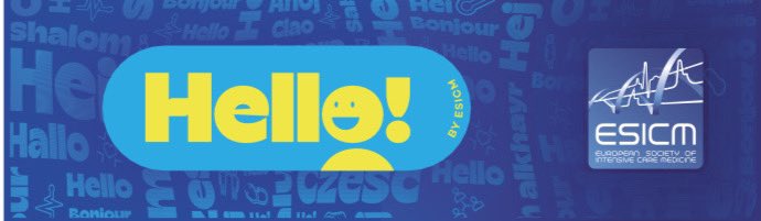 Elie Azoulay (@elieazoulay5) on Twitter photo HELLO TRIAL by ESICM: A groundbreaking cluster RCT to mitigate burnout in the ICU. All healthcare professionals will be encouraged to say "hello" to each other. A « Hello » bundle will be implemented for 4 weeks. Interested? Send an email to research@esicm.org
#esicm #burnout HELLO TRIAL by ESICM: A groundbreaking cluster RCT to mitigate burnout in the ICU. All healthcare professionals will be encouraged to say "hello" to each other. A « Hello » bundle will be implemented for 4 weeks. Interested? Send an email to research@esicm.org
#esicm #burnout