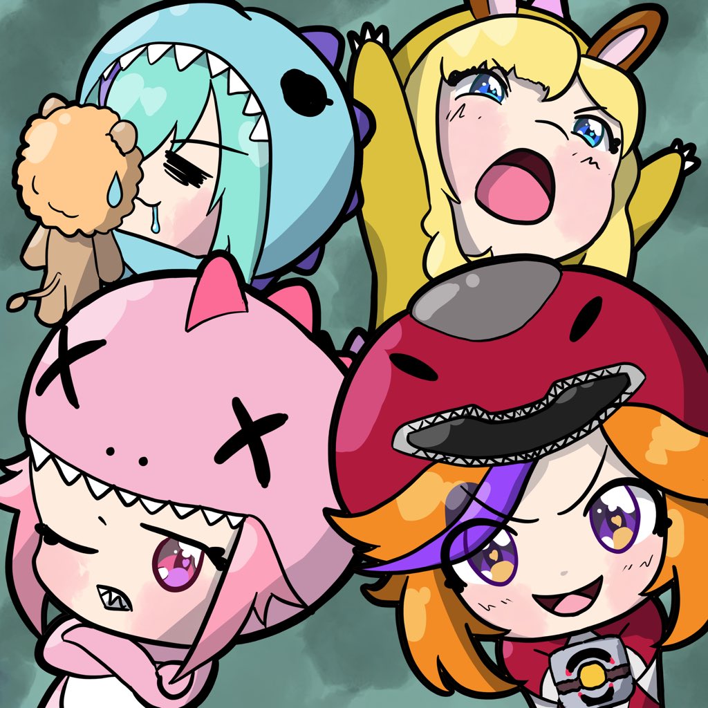 vdogroup_sg's tweet photo. Don’t hunt us! We are not monsters! Just ferocious chibi predators 🦖
Happy Dino Day rawr 🐾
Art by : @Caturteer
#dinoday #vtuberuprising #memes #vtuber #sgvtuber #singaporevtuber #vtubers #sg #singapore #vd0 #twitch #streamer #virtualstreamer #group #vtgroup #dobutsu https://t.co/emGW7o0Cov
