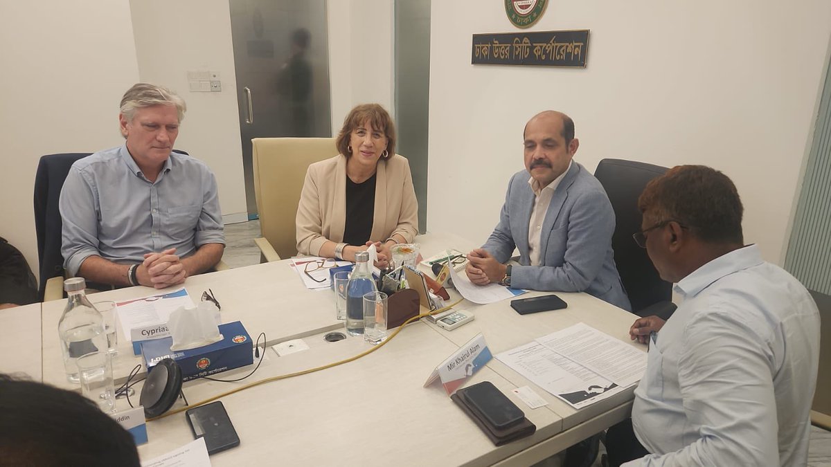 Riaz Hamidullah (@hamidullah_riaz) on Twitter photo What was conceived in #delft back in Oct '22, finally gets born: Dhaka (North) City Mayor <a href="/Atiq4Dhaka/">Atiqul Islam</a> signs an MoU with a Dutch #water Consortium to undertake pre-feasibility & piloting for restoration of crucial KALYANPUR CANAL. To convert a challenge' to 'opportunity' for What was conceived in #delft back in Oct '22, finally gets born: Dhaka (North) City Mayor <a href="/Atiq4Dhaka/">Atiqul Islam</a> signs an MoU with a Dutch #water Consortium to undertake pre-feasibility & piloting for restoration of crucial KALYANPUR CANAL. To convert a challenge' to 'opportunity' for