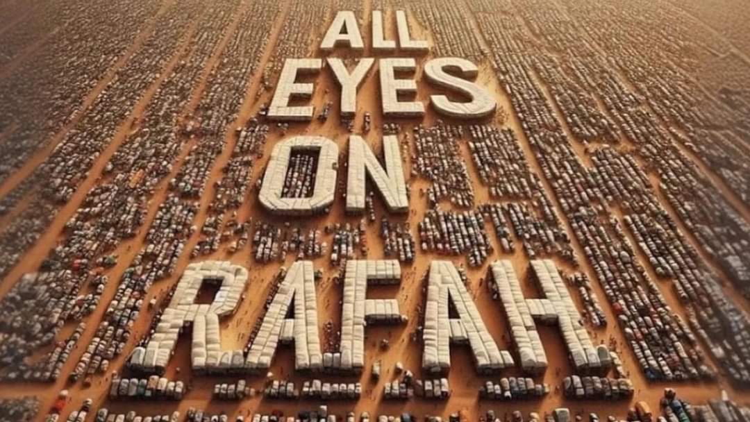 All eyes on #Rafah Now! Don't let genocides be ignored.