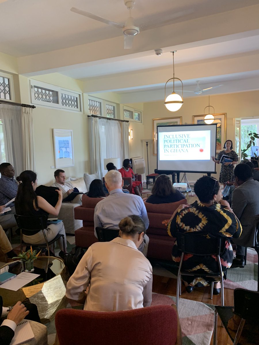 CanHCGhana's tweet photo. As part of #FemParl, 🇨🇦 @GAC_Corporate's campaign to encourage women's participation &amp; leadership in politics at all levels, we hosted a stakeholder discussion on inclusive participation in upcoming elections in 🇬🇭.

🙏🏼🙏🏾 @GenCEDgh &amp; @fosdagh for sharing your insights with us. https://t.co/JpVQyXAhna