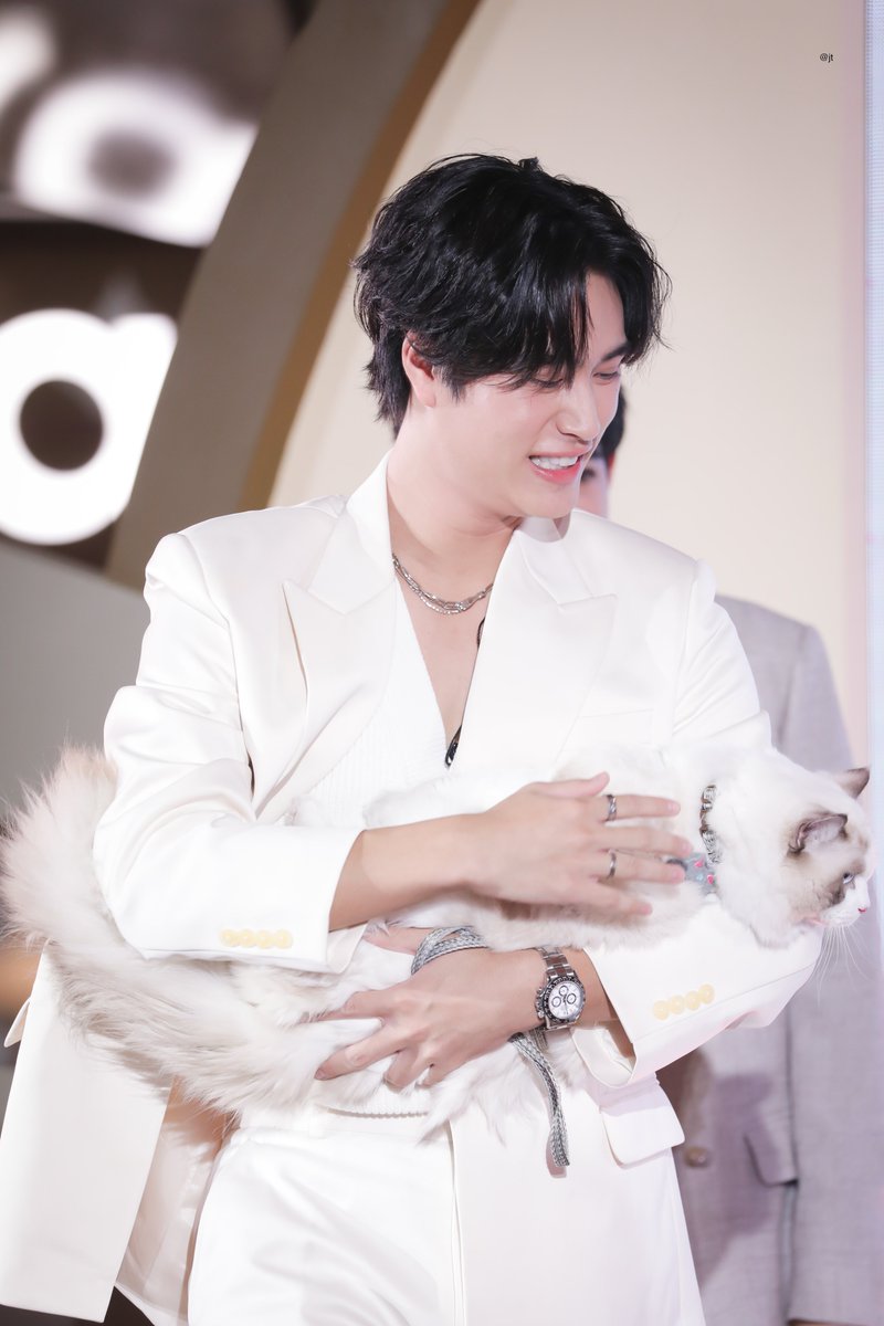 คุณพ่ออบอุ่นมากกกก 🐱🥺💝🫶🏻 #NekkoxGFPressCon #NekkoxGeminiFourth #Gemini_NT #เจมีไนน์ @gemini_ti