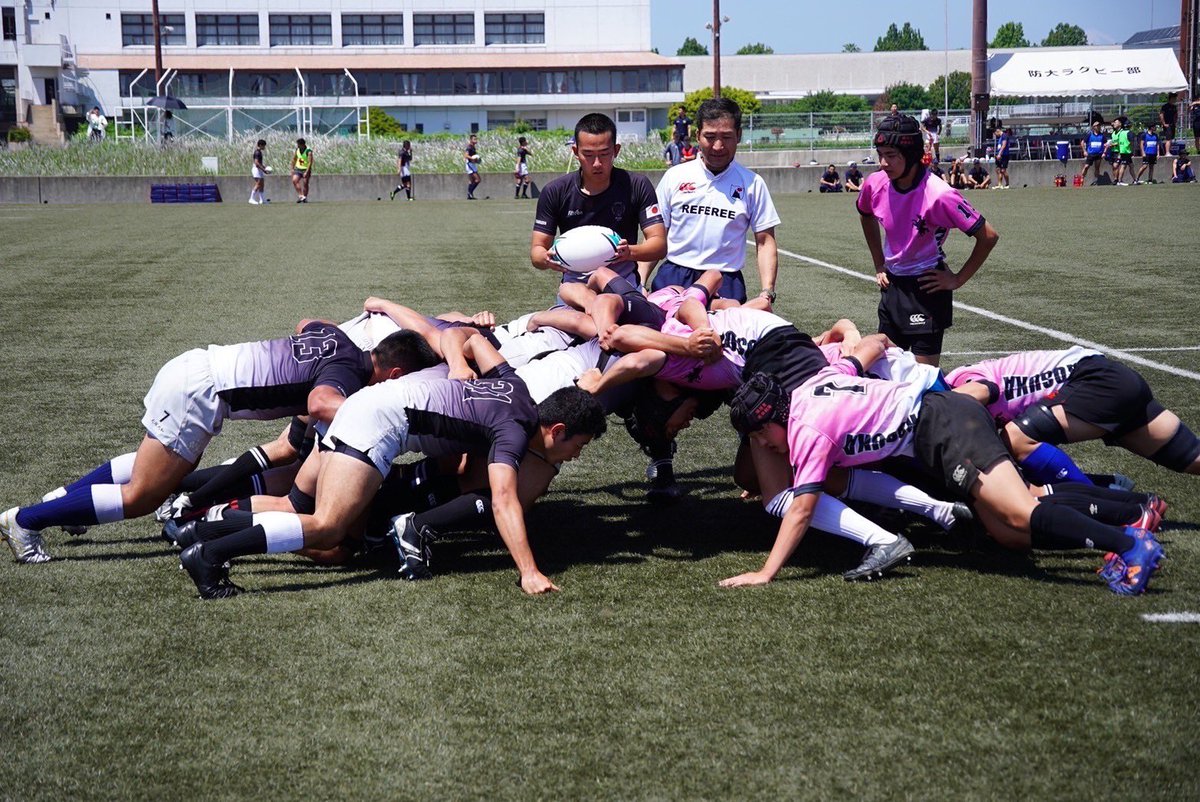 ndarfc's tweet photo. 【試合結果】
防衛大学校VS横須賀高校

5/18に1,2学年主体のチームで横須賀高校と練習試合を行いました。
また、試合後に横須賀高校の生徒に向けて学校紹介・クラブ紹介を行いました。
今回の試合での課題を振り返り、春の定期戦に向けて日々精進して参ります。
#防衛大学校  #横須賀高校  #ラグビー https://t.co/yk1K5RFskR