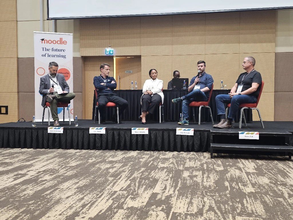 Jasmin Hodge (@jmdh22) on Twitter photo Our own Joey Murison and the other #Moodle partners now discussing on the panel in MH2 <a href="/eLAconference/">eLearning Africa</a>
Learn the benefits of using a Moodle Certified partner to manage your Moodle installation.
Come find us at the Moodle stand to discuss more ⚡️ 🧡 <a href="/Catalyst_IT_EU/">Catalyst IT Europe</a> <a href="/moodle/">Moodle | Online learning, delivered your way.</a> Our own Joey Murison and the other #Moodle partners now discussing on the panel in MH2 <a href="/eLAconference/">eLearning Africa</a>
Learn the benefits of using a Moodle Certified partner to manage your Moodle installation.
Come find us at the Moodle stand to discuss more ⚡️ 🧡 <a href="/Catalyst_IT_EU/">Catalyst IT Europe</a> <a href="/moodle/">Moodle | Online learning, delivered your way.</a>