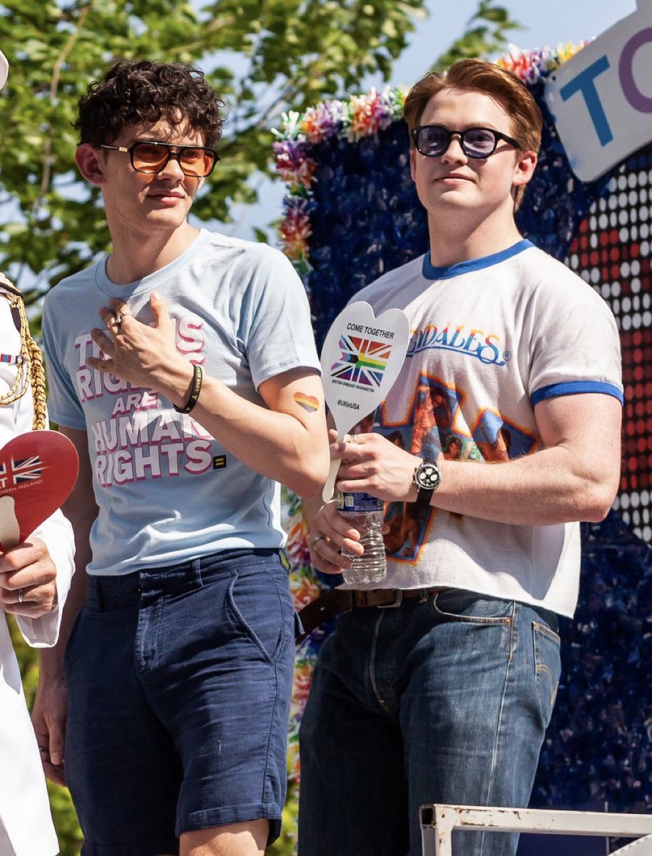 Bringing back this great picture of Joe and Kit at Washington DC Pride