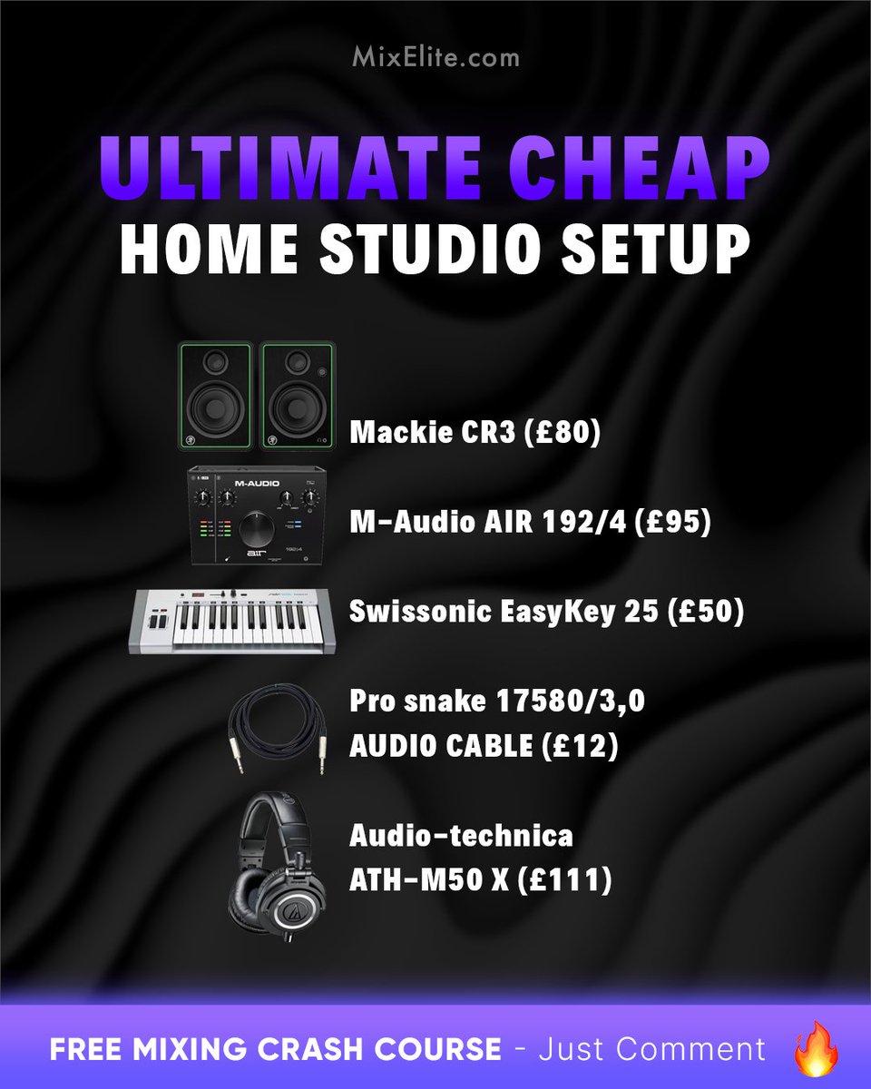 Free Mixing Crash Course 👉 MixElite.com/free-course

🔊 Studio Magic on a Budget!

#HomeStudio #ProducerLife #MusicProduction #BedroomProducer #StudioSetup #BudgetGear #AudioTech