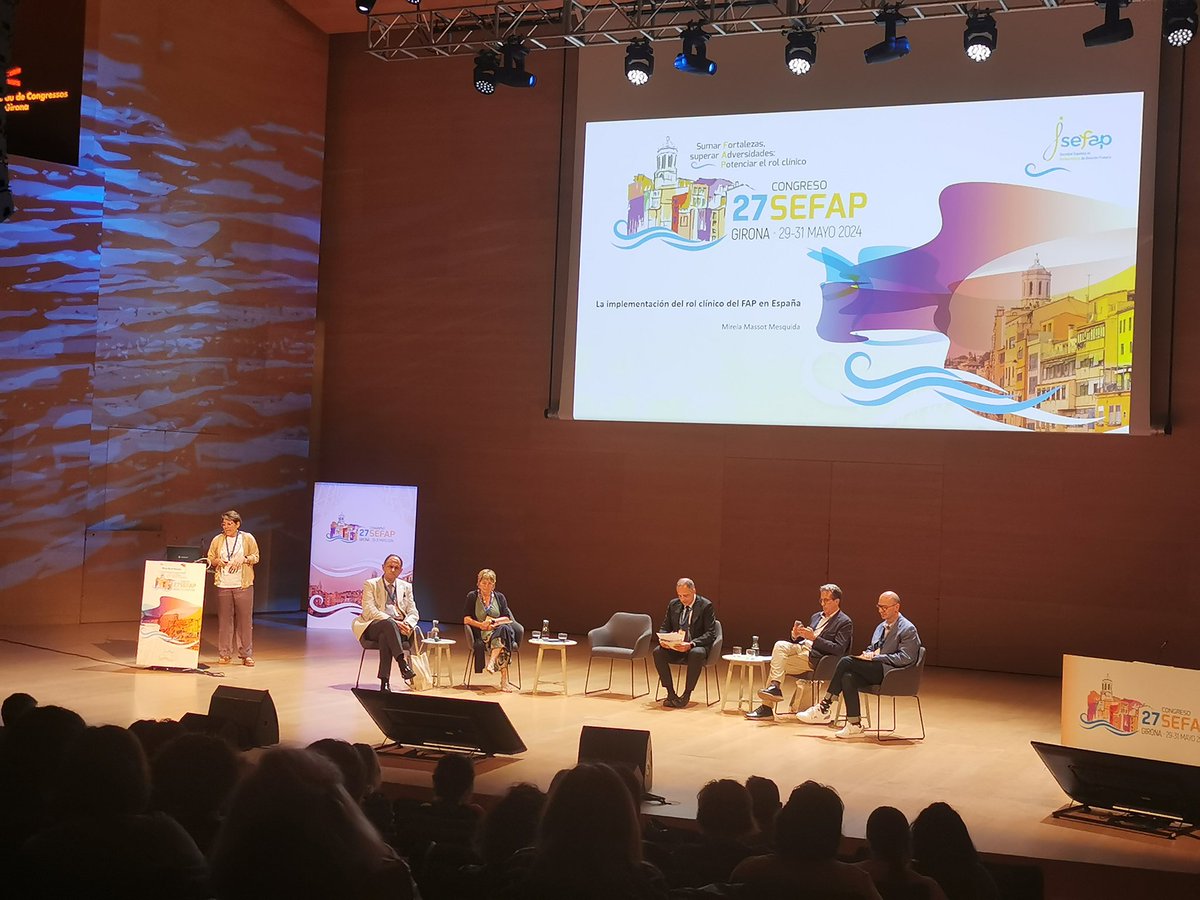 María García Gil (@mariagg26) on Twitter photo En #27congresosefap con <a href="/mireiamassot/">Mireia Massot</a> nos va a situar en el estado actual de la implementación del rol clínico del fap En #27congresosefap con <a href="/mireiamassot/">Mireia Massot</a> nos va a situar en el estado actual de la implementación del rol clínico del fap