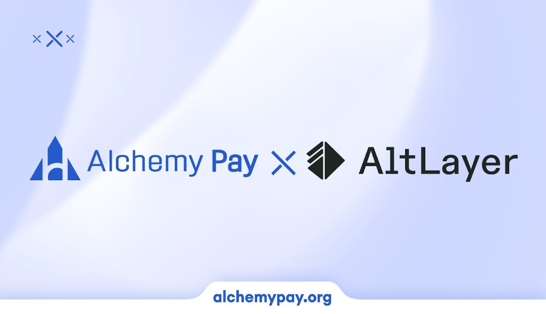 Thrilled to announce our partnership with @alt_layer!

#AlchemyPay brings seamless On and Off-Ramp solutions to #AltLayer's ecosystem. Developers and users can enjoy effortless crypto transactions globally across 173+ countries, with preferred payment methods and local fiat