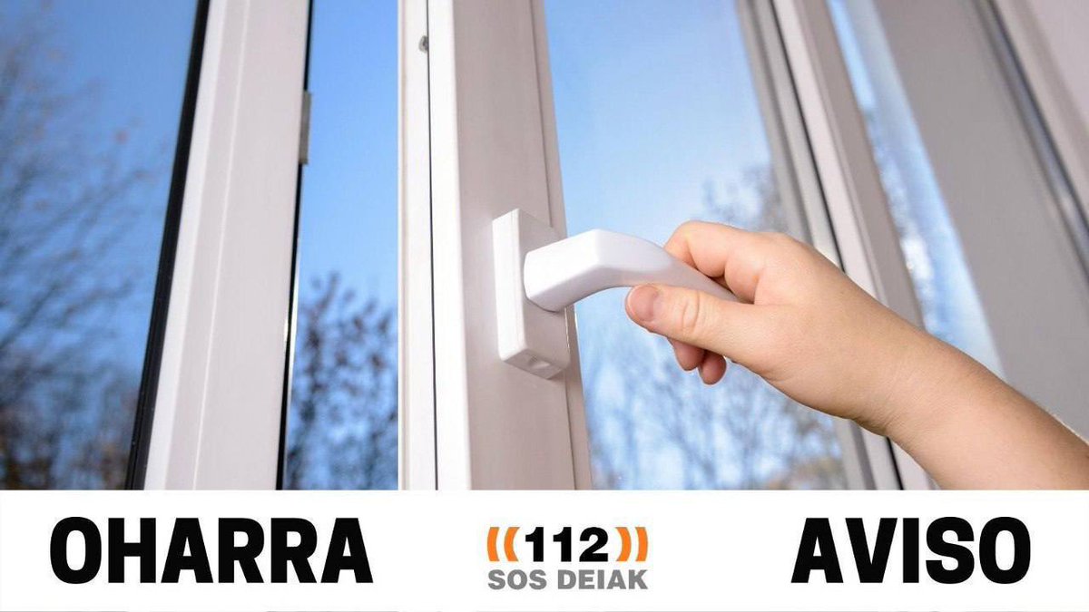 🔥 Con motivo de un incendio que se registra en una empresa de reciclaje del Polígono Industrial Goiain de #Legutio y que está generando una importante nube de humo,  se recomiendan el cierre de ventanas y el confinamiento, con carácter preventivo